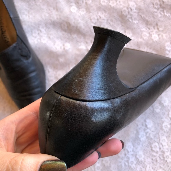 Vintage Black High Heels - Picture 6 of 13